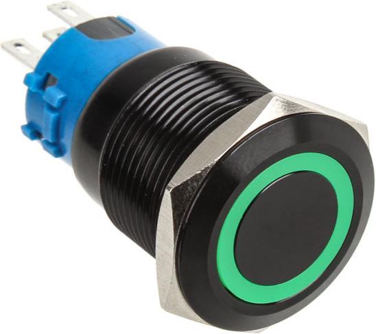 Actual product image DimasTech Vandalism switch/button 19mm