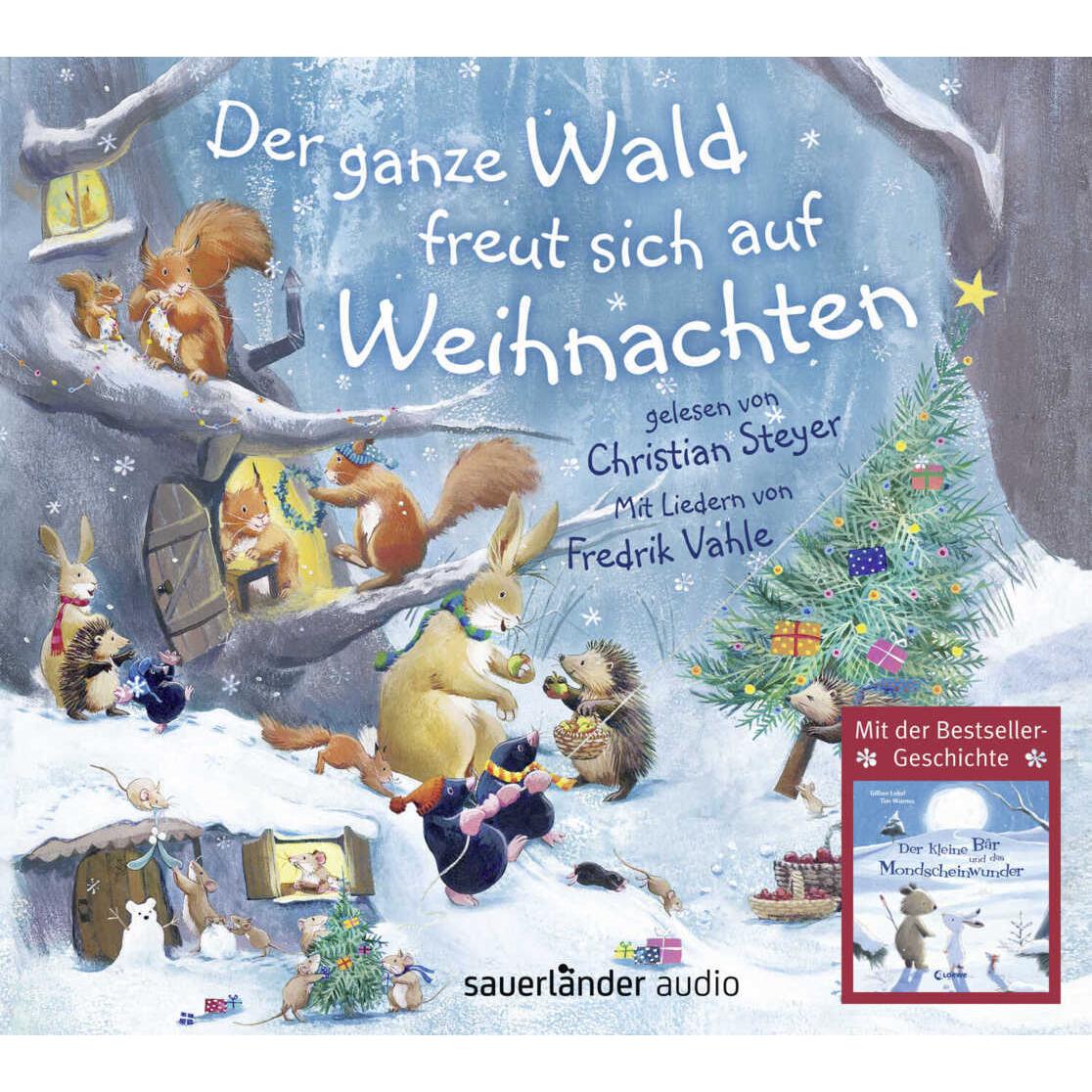 Der ganze Wald freut sich auf Weihnachten, Hörbücher von Paul Bright, Elizabeth Baguley, Gillian Lobel