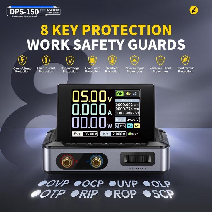 Produktbild Fnirsi DPS150 DC programmable mini laboratory power supply unit