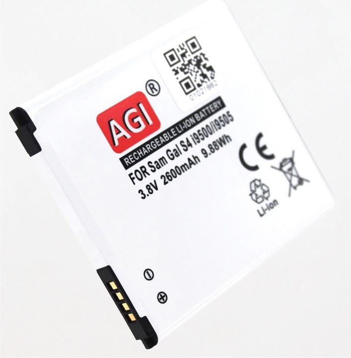 Image du produit AGI Batterie compatible avec Samsung Galaxy S4 VE LTE - Batterie - 2.600 mAh