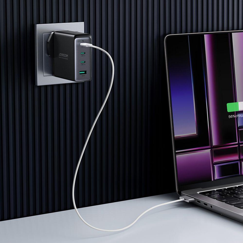 Thumbnail - Joyroom JR-TCG05EU (EU) (140 W), USB Ladegerät, Schwarz