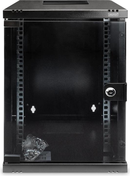 Produktbild Digitus Wandgehäuse 254 mm (10") - 312x300 mm (BxT) (9 HE, 10 Zoll Rack)