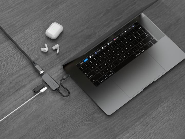 Produktbild LINQ Connects 3in1 USB-C Multiport Hub (USB-C, 1 Port)
