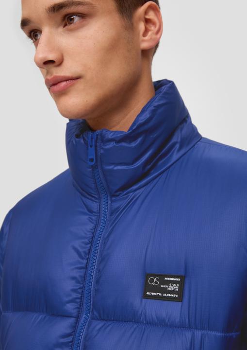 Actual product image s.Oliver Outdoor-Jacke Steppjacke mit Label-Patch (M)