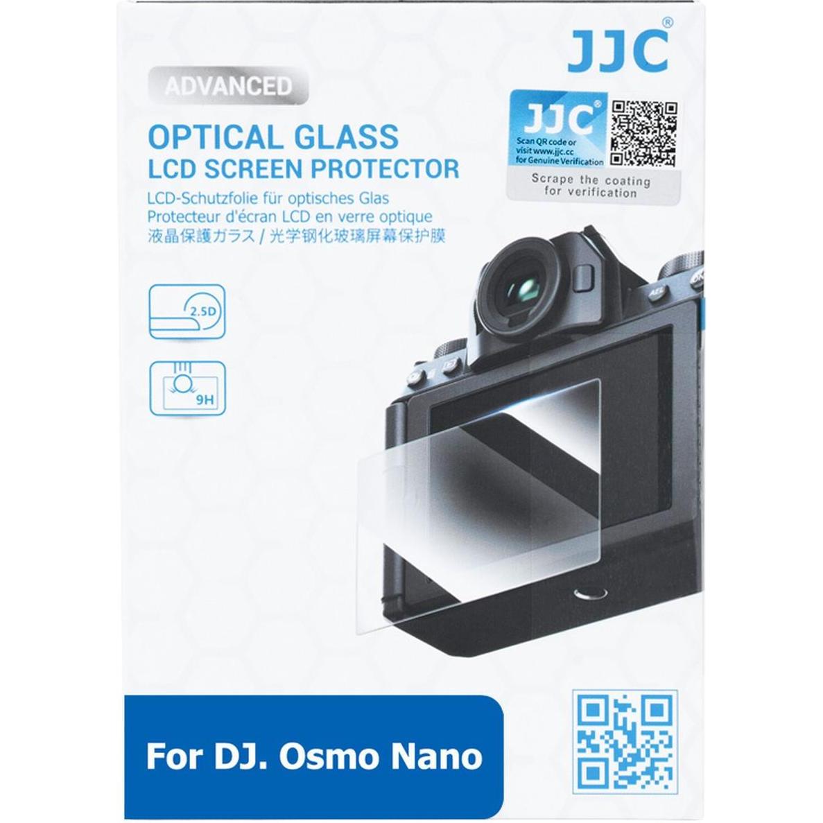 JJC Glass Screen Protector for DJI Osmo Nano, Pellicola protettiva