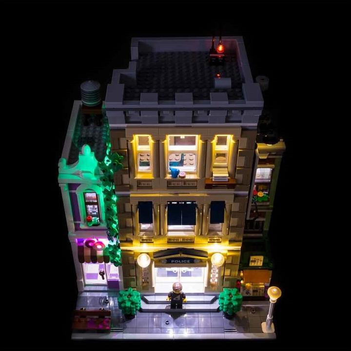 Produktbild Light my bricks LED Licht Set für LEGO Polizeistation