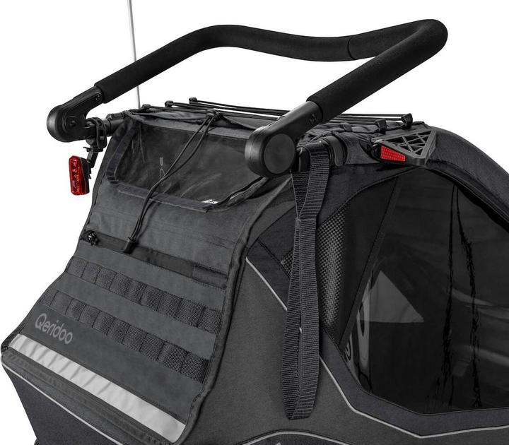 Actual product image Qeridoo Kidgoo 1 - Child bike trailer for 1 child