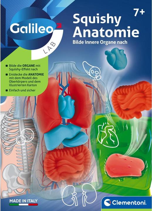 Actual product image Clementoni Experimentierset Galileo Squishy Anatomie