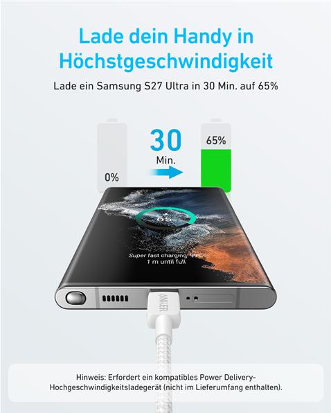 Immagine prodotto Anker USB C – USB C (3 m, USB 2.0, 60 W)