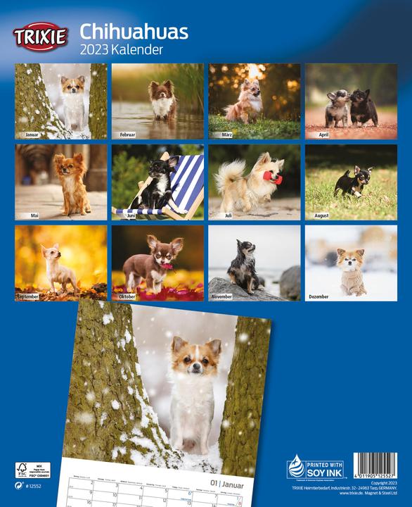 Produktbild Trixie Baby Kalender Chihuahuas
