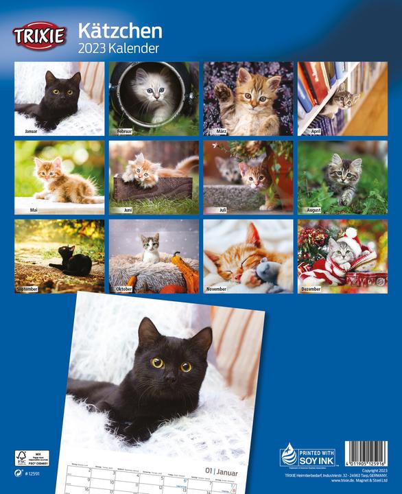Produktbild Trixie Baby Kalender Kätzchen