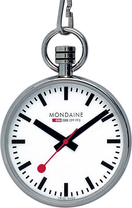 Immagine prodotto Mondaine Taschenuhr (Orologio da polso analogico, Orologio tascabile, Fatto in Svizzera, 43 mm)