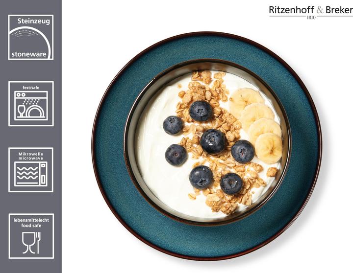 Actual product image Ritzenhoff & Breker Breakfast service 12 pcs. blue (12 pcs.)