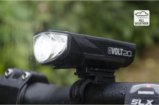 Actual product image CatEye GVOLT20RC HL-EL350GRC Spotlight (20 lm)