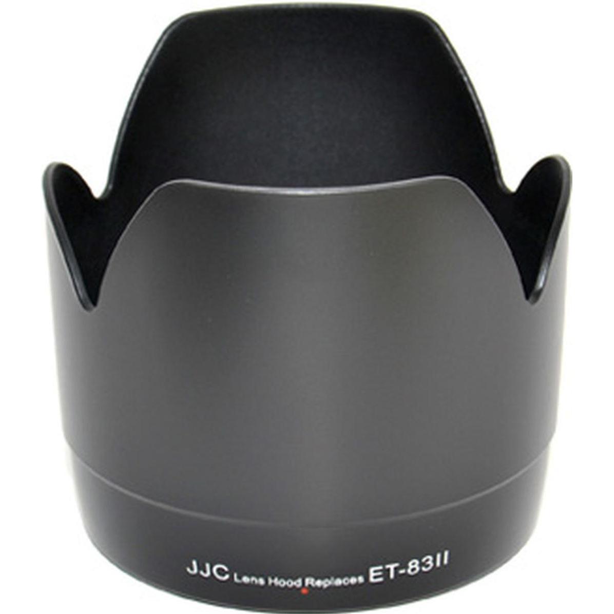 JJC ET 83II Canon Zonnekap zwart, Paraluce, Nero