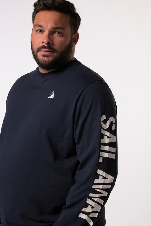 Immagine prodotto Men+ Langarmshirt, Bauchfit, Ärmelprint (5XL)