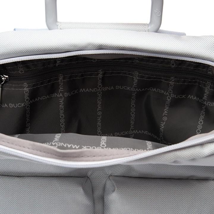 Actual product image Mandarina Duck Versatile Lightweight Backpack with Adjustable Straps and Color-Changing Effect