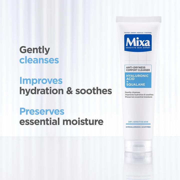 Actual product image Mixa Anti-Dryness Comfort Cleanser 150 ml (Cleansing gel, 150 ml)