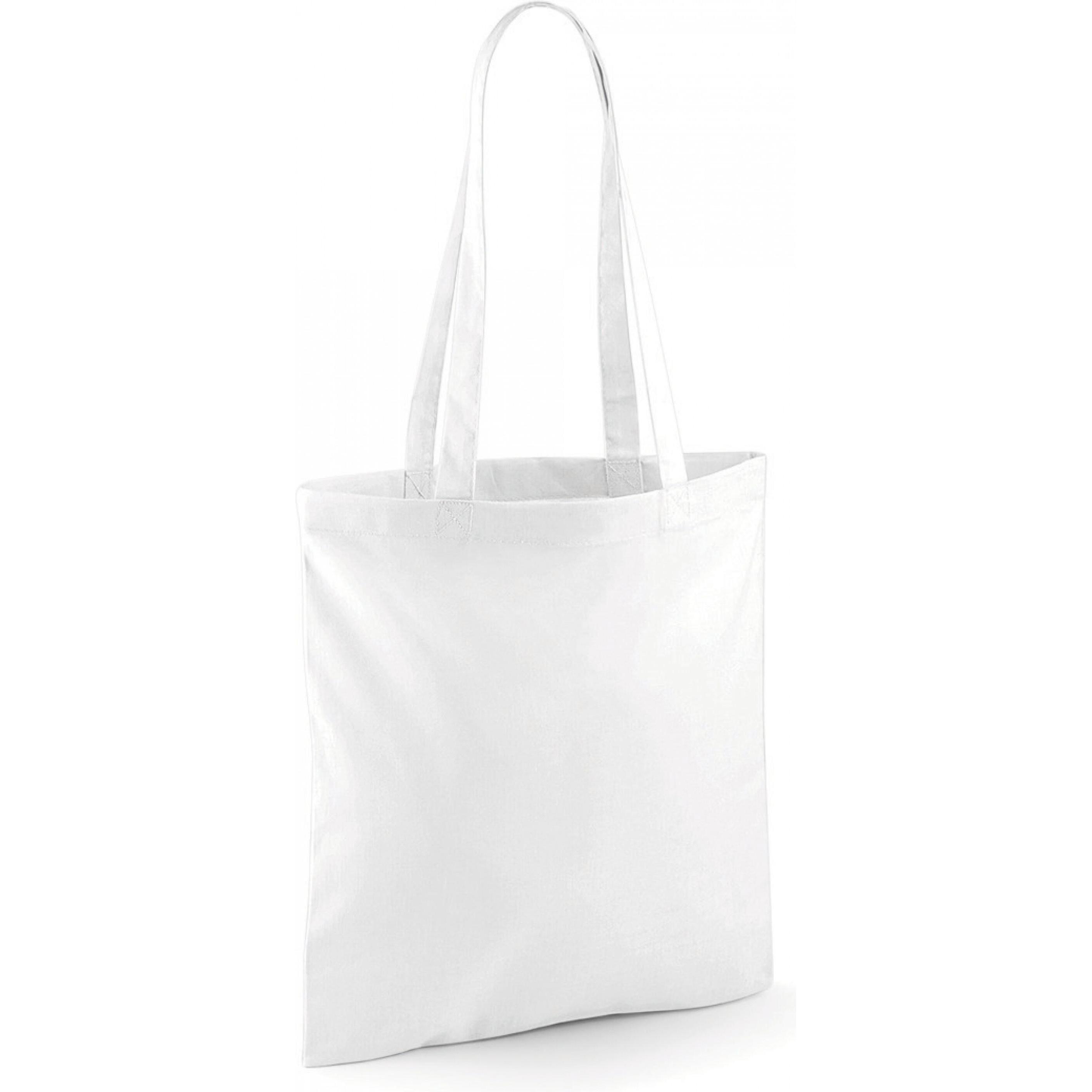 Westford Mill, Tasche, Tote Bag mit langen Henkeln, Weiss