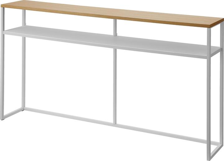 Yamazaki Console table with shelf TOWER (126 x 20.5 x 65 cm)