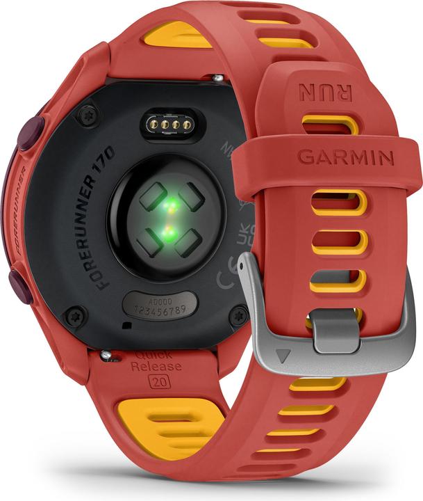 Produktbild Garmin Forerunner 170 Music GPS Running Watch, red