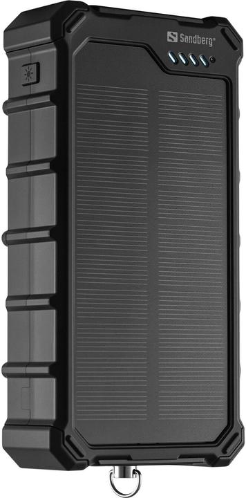 Produktbild Sandberg Solar Powerbank CampLED 20000 (20000 mAh, 22.50 W, 74 Wh)