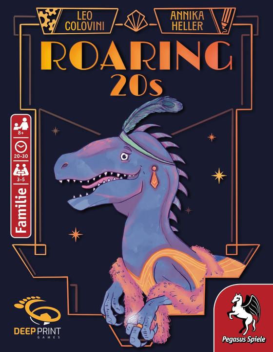 Actual product image Pegasus Roaring 20s (Deep Print Games) (German, 3 - 5 Players)
