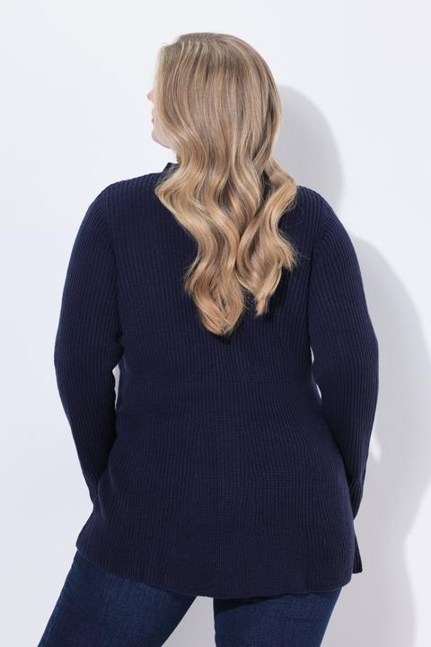 Produktbild Miamoda Strickjacke, A-Linie, Schösschen, Langarm (46, 48)