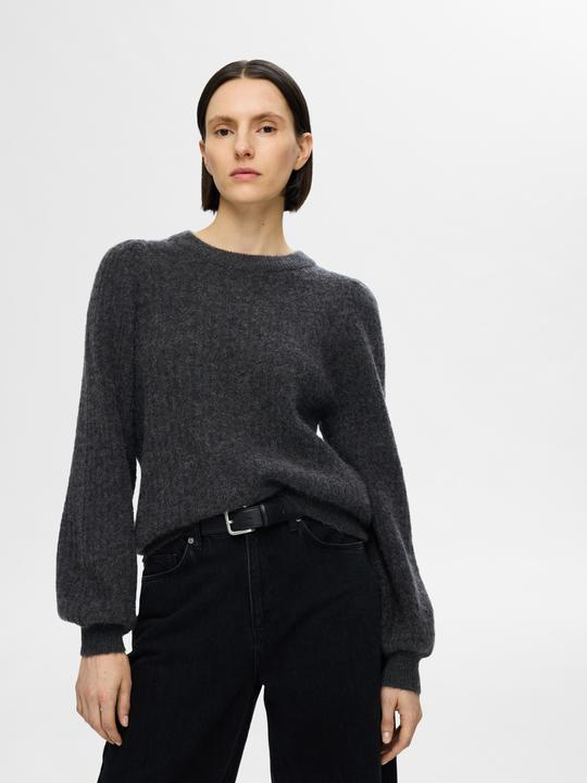 Produktbild Selected Femme Structured Fit Strickpullover (M)