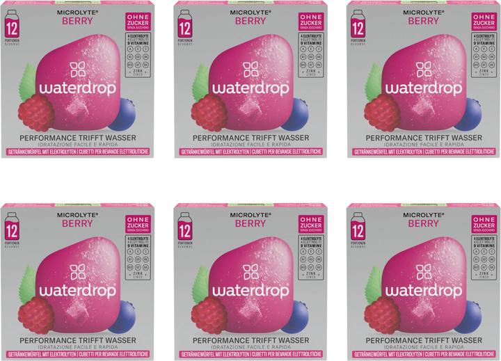 Produktbild Waterdrop Microlyte Berry (Waldbeere, 12x)