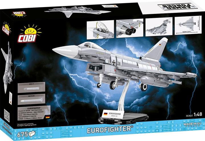 Actual product image Cobi Eurofighter / 644 pcs