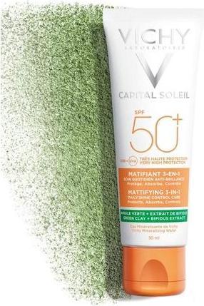 Actual product image Vichy Capital Soleil Mattifying (Suntan cream, SPF 50, 50 ml, 73 g)