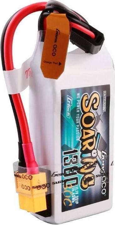 Produktbild Gens Ace G-Tech Soaring 1300mAh 11.1V 30C 3S1P Lipo Battery (11.10 V, 1300 mAh)