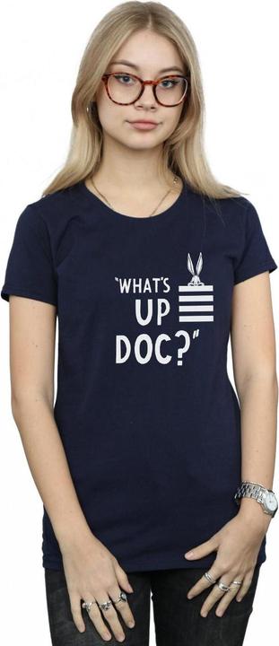 Image du produit Looney Tunes - T-shirt BUGS BUNNY WHAT'S UP DOC STRIPES - Femme (L)