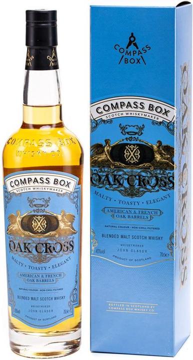 Compass Box Oak Cross (Blended Whisky, 1 x 75 cl)