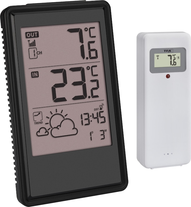 Image du produit TFA Funk Wetterstation schwarz
