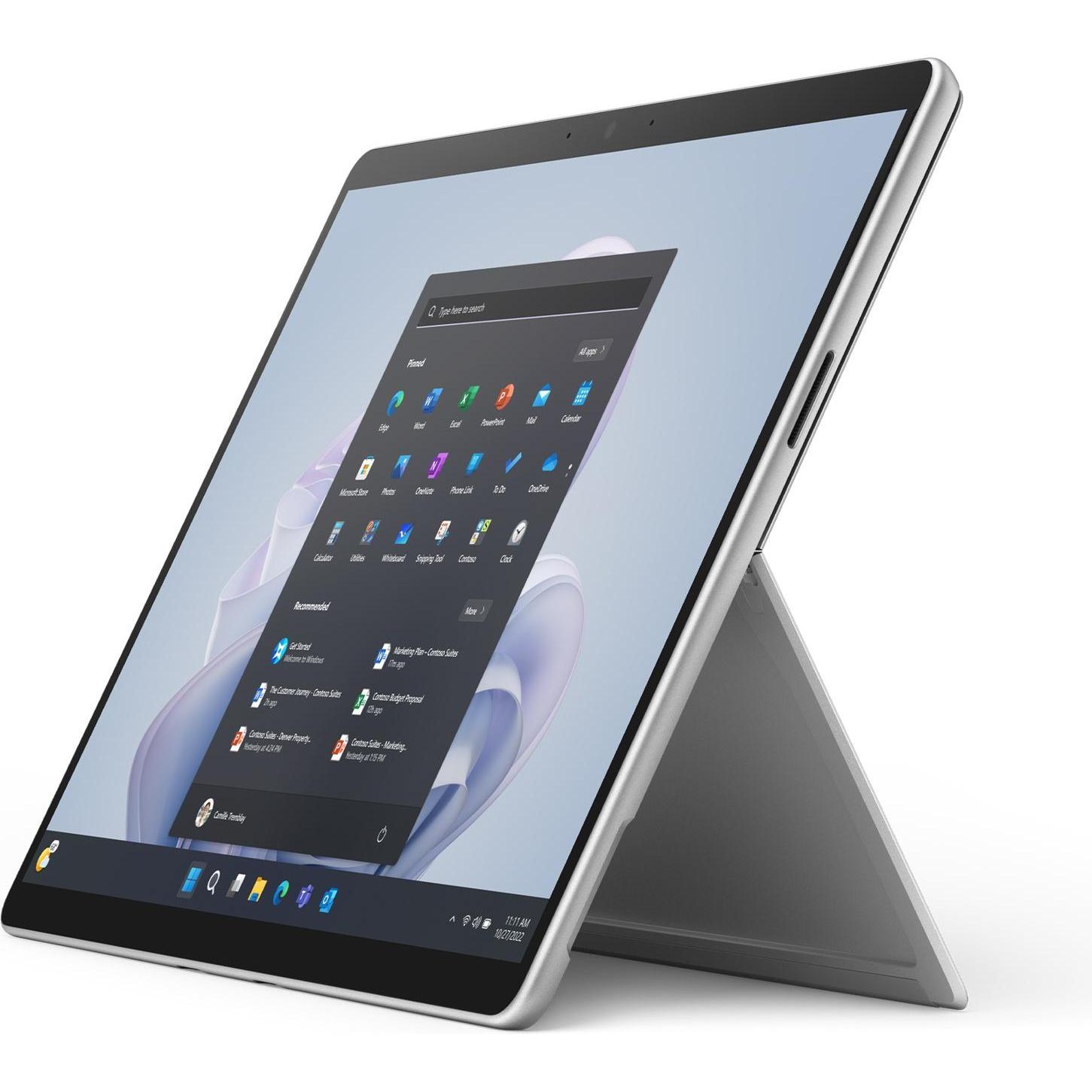 Thumbnail - Microsoft Surface Pro 9 for business (13", Intel Core i7-1265U, 16 GB, 512 GB, Ohne Tastaturlayout), Notebook, Silber