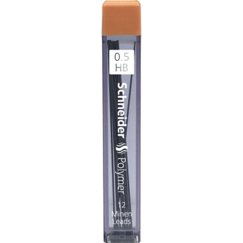 Thumbnail - Schneider, Ersatzpatrone, Feinmine 0,5mm HB (Gelmine, Graphit, 0.50 mm)