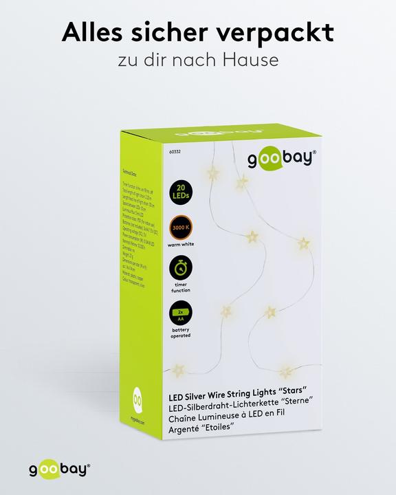Produktbild Goobay Sterne (2.20 m)