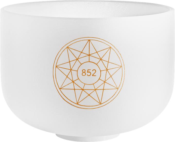 Actual product image Meinl 10" Solfeggio Crystal Singing Bowl 852 Hz (Percussion)