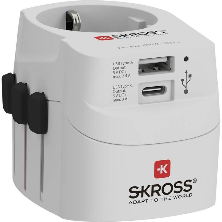 Produktbild Skross Pro Light USB (AC) - World