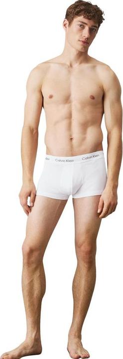 Produktbild Calvin Klein Low Rise Trunk "Cotton Stretch" weiss (M, 3er Pack)