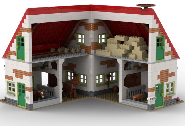 Produktbild Kiddicraft Bauernhof Stall