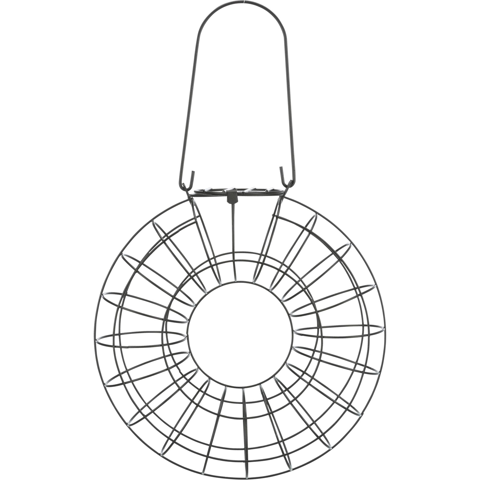 Meilleurs prix pour Mangeoire boule de graisse palmier ø 24 x 8 cm. oiseaux - Trixie - TR-55622