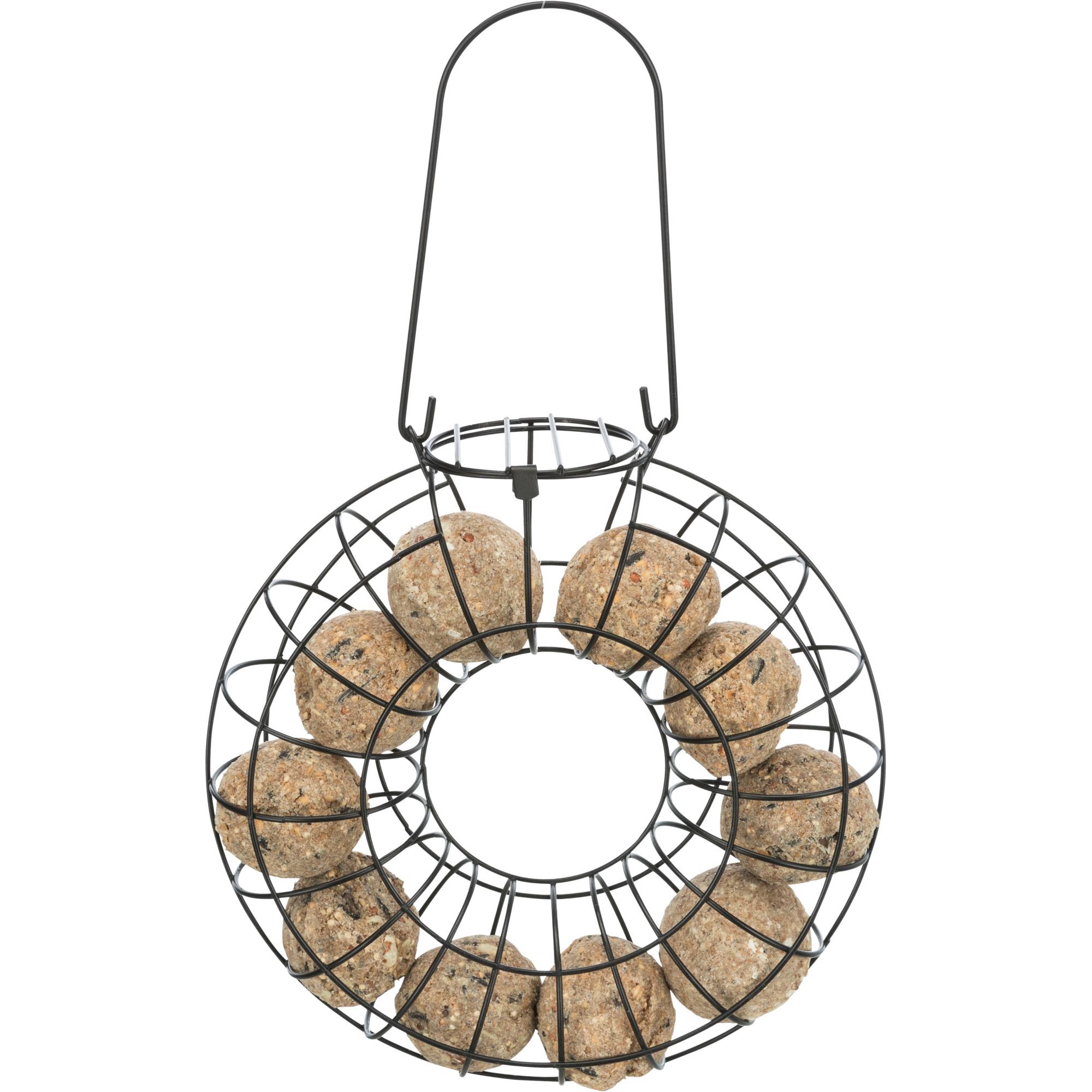 Mangeoire boule de graisse palmier ø 24 x 8 cm. oiseaux - Trixie - TR-55622