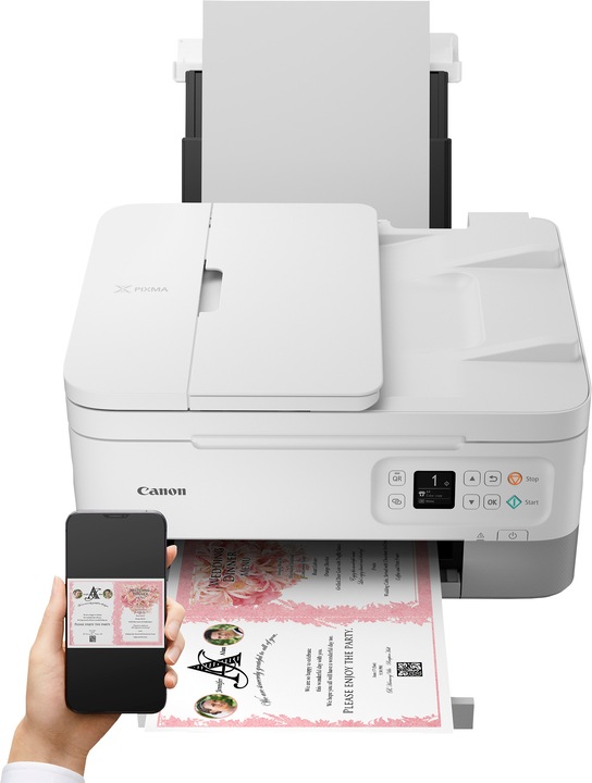 Produktbild Canon PIXMA TS7451a weiss (Tintenpatrone, Farbe)