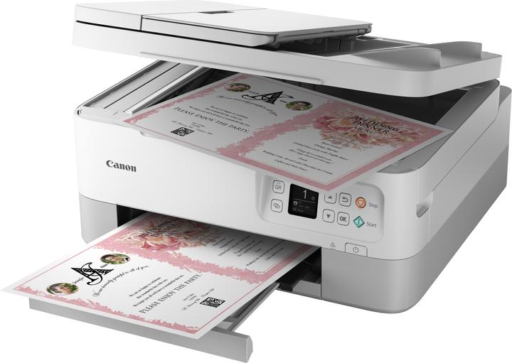 Produktbild Canon PIXMA TS7451a weiss (Tintenpatrone, Farbe)