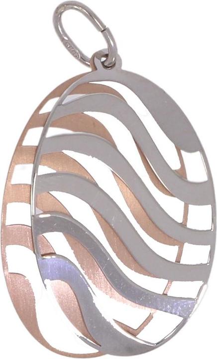 Immagine prodotto Xen Parure con orecchini e ciondolo ovale XSET125 (Argento 925)