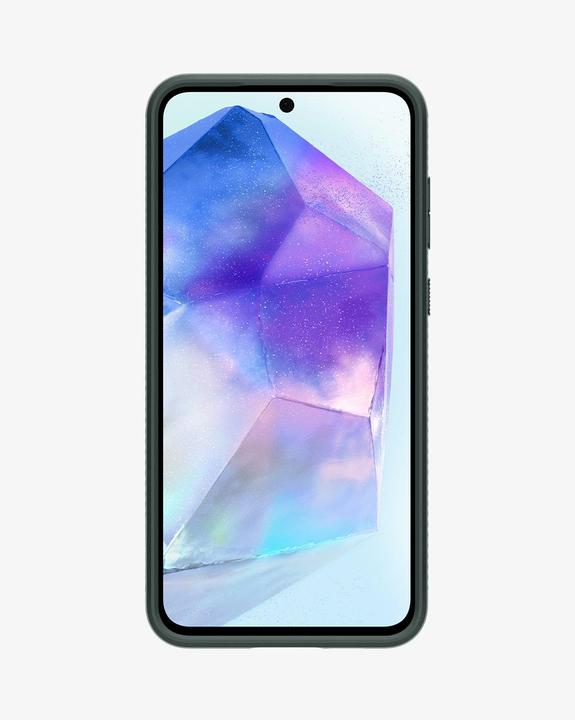 Actual product image Spigen Liquid Air Sam A55 5G zielony/abyss green ACS07527 (Samsung Galaxy A55)