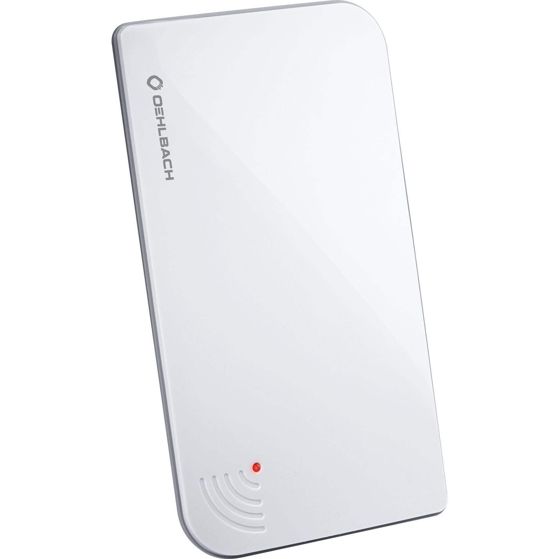 Oehlbach Antenna Scope Vision DVBT2 (Antenna piatta, DVB-T / -T2), Parabola + Antenna, Bianco